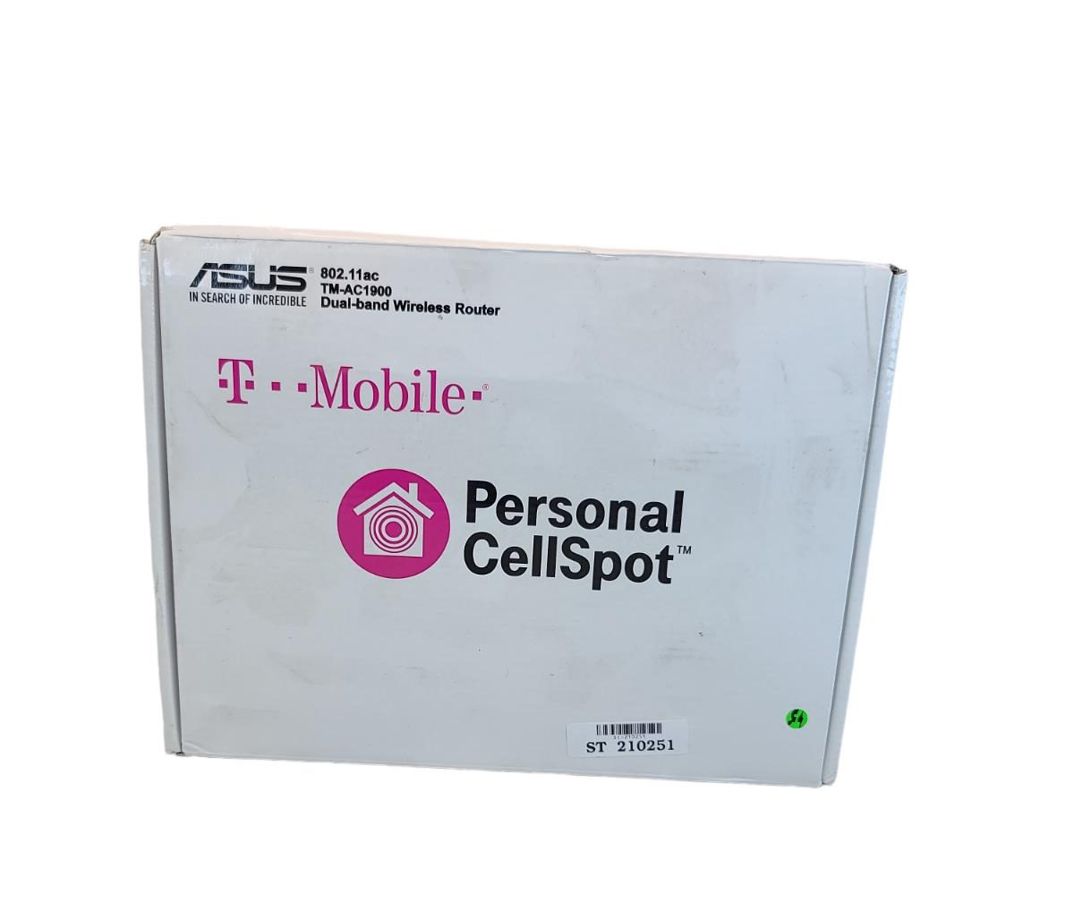 T-Mobile ASUS TM-AC1900 Dual Band Wireless Router Personal Wi-Fi CellSpot