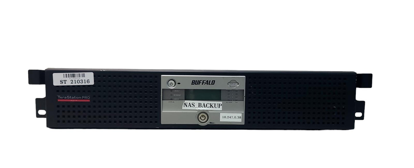 Buffalo 4TB TeraStation Pro NAS RAID TS-RH4.0TGL/R5 Rackmount 4-Drive NAS Array