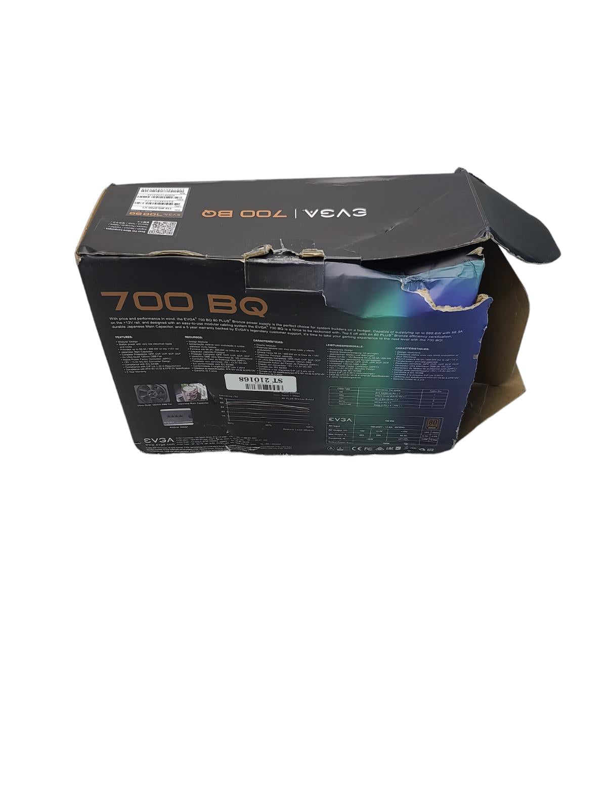 EVGA 700 BQ Series Bronze Power Supply 700W Brand New