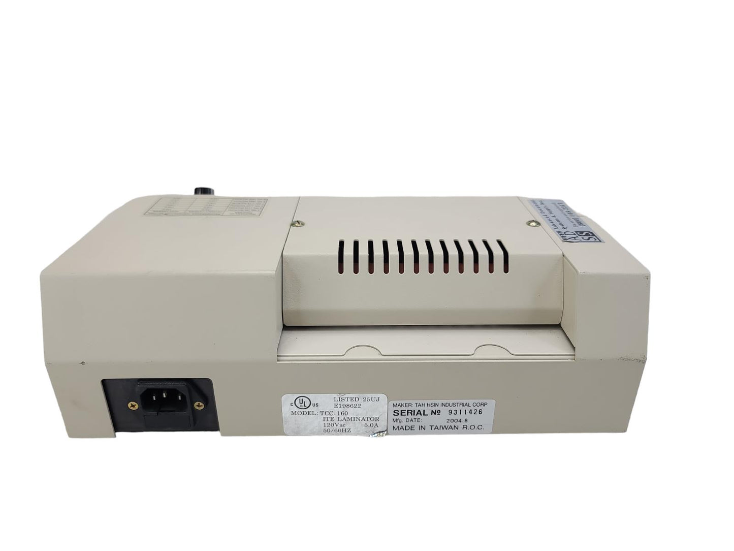 Tamerica TCC160 Heavy Duty Pouch Laminator (TCC160)