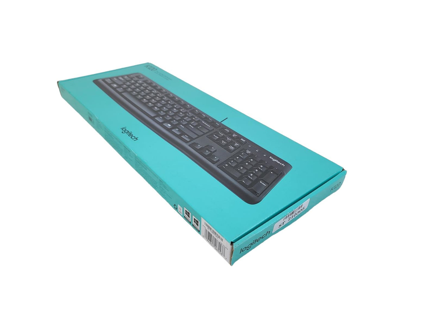 Lot Of 2 Logitech - K120 Full-size Wired Membrane Keyboard New