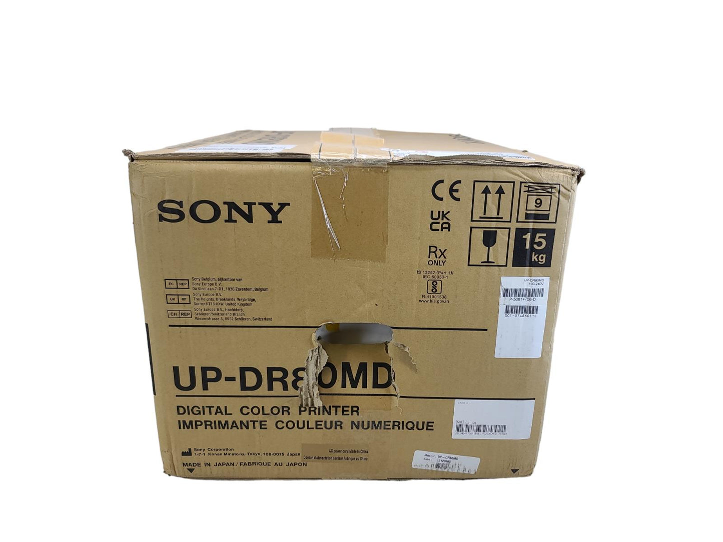 Sony Digital Color Printer  UP-DR80MD  Tray Ribbon paper Holder