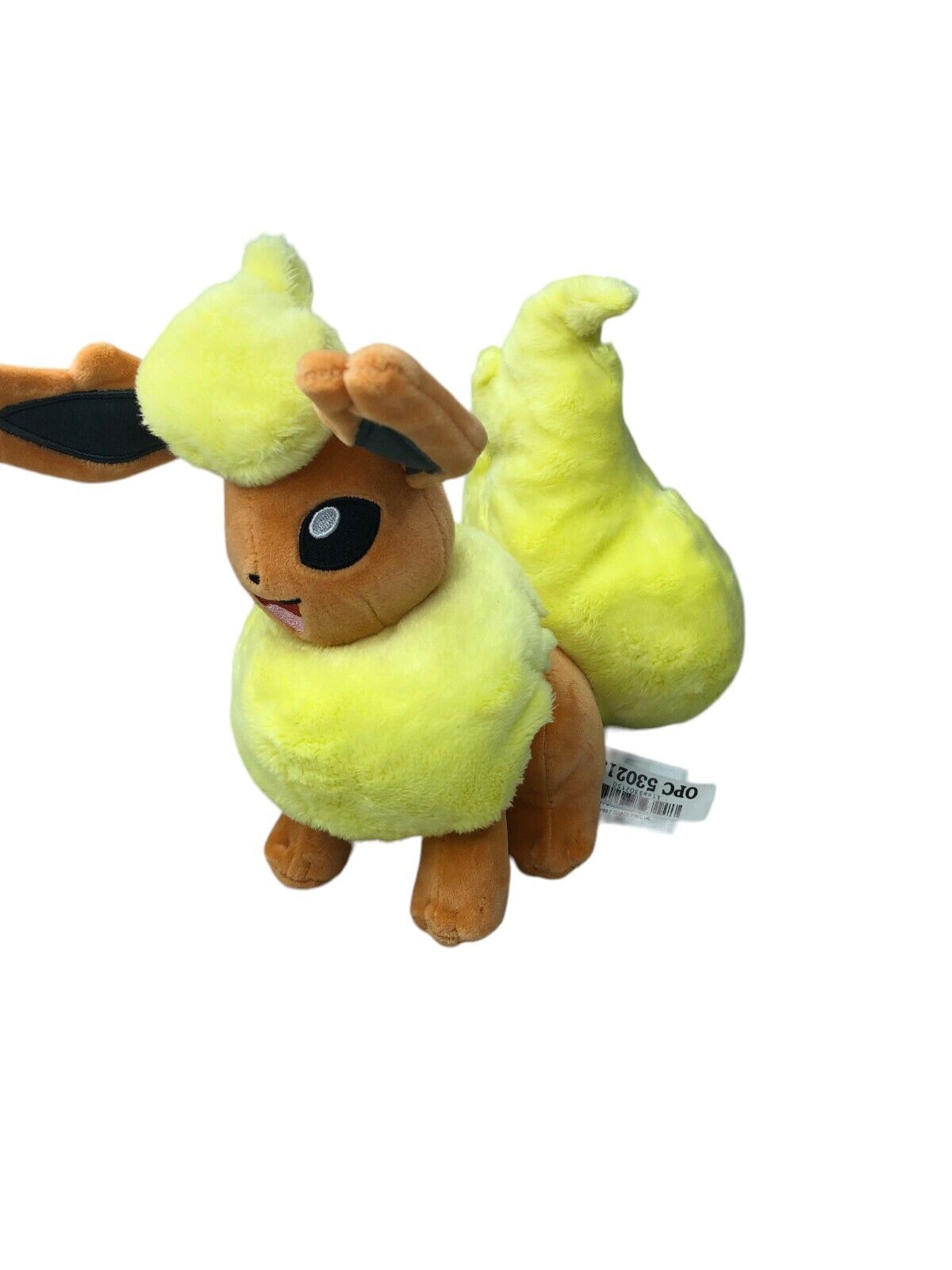 Pokemon Flareon Sitting Plush Toy -  8 Inches - Jazwares 2023 From 4 Pack