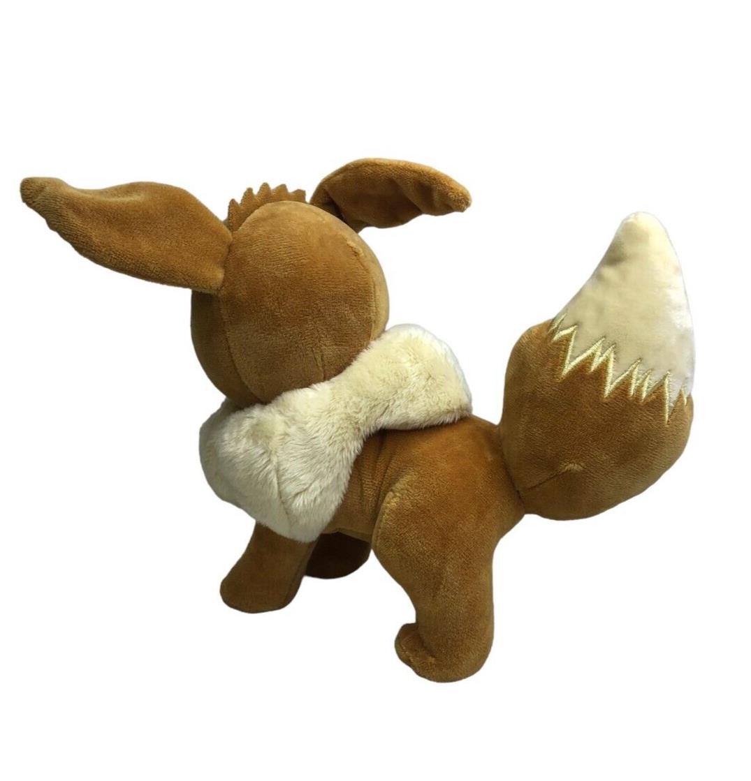 Pokemon Flareon Sitting Plush Toy -  8 Inches - Eevee 2023 From 4 Pack