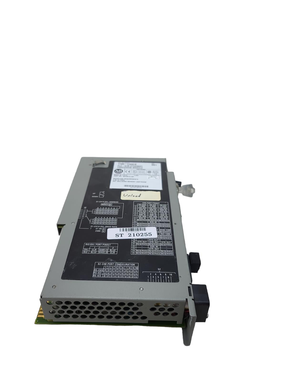 Allen Bradley 1785-L20E/E PLC-5 Ethernet Processor Module