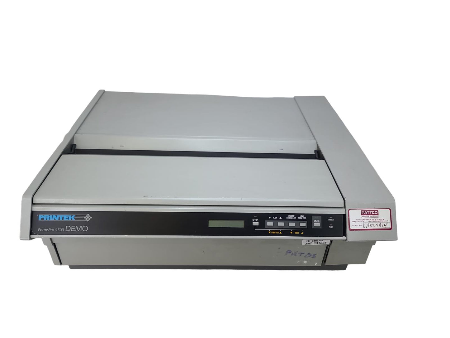 Printek FormsPro 4500 Demo Dot Matrix Printer